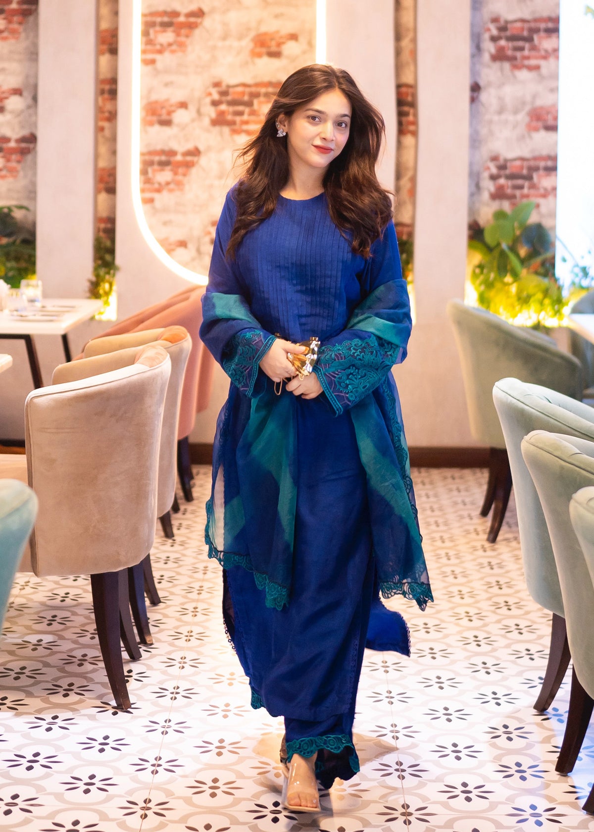 Api Fozia Rwhman Sapphire Elegance - Numrah Rehman Khan – FOZIA KHALID