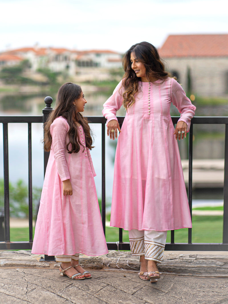 Classic Pink Kali Daar Kids Set